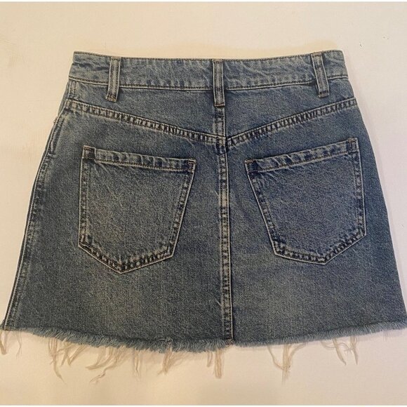 Free People Denim Skirt, Misses size 25 (small) - Picture 2 of 6